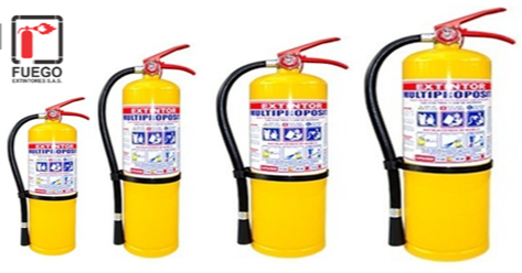 Extintor ABC multiproposito