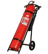 EXTINTOR (CO2)  RODANTE 50LB TIPO BC