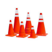 Conos viales en pvc